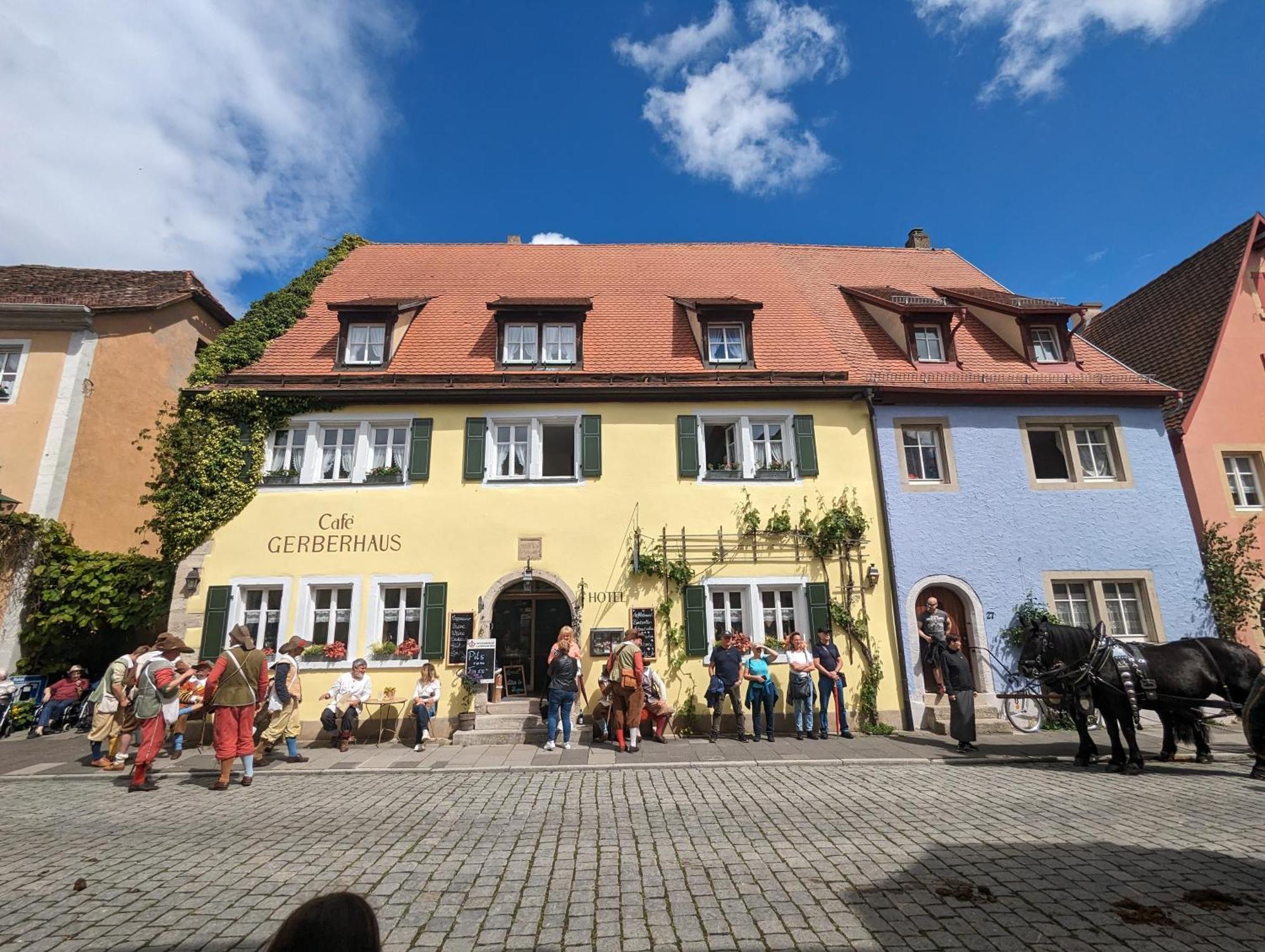 Hotel Gerberhaus Rothenburg ob der Tauber Ngoại thất bức ảnh